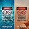 Signmission Propane Gas Flammable Danger Sign, Vinyl Decal, 10in W x 14in L, 2PK OS-2PACK-DS-D-1014-V-1539 - alternate 4